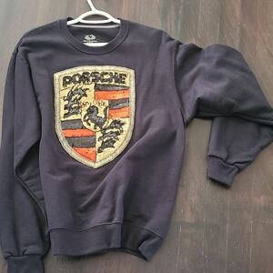 Custom made porsche shirt sequin